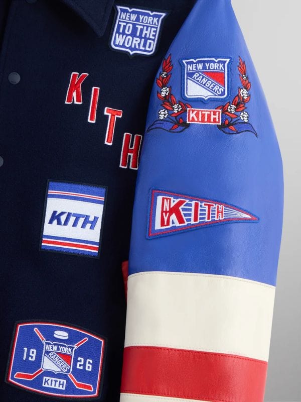 Kith x New York Rangers 1994 Stanley Cup Champions Jacket Blue