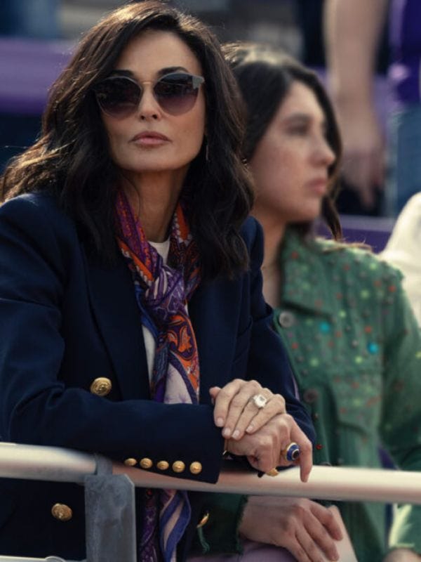 Cami Landman Demi Moore Blue Blazer