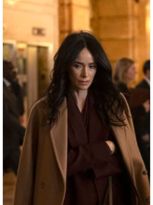 Law and Order S24 Michelle Burns Brown Coat