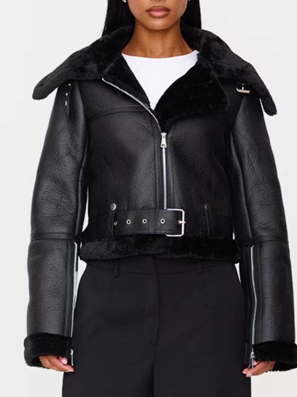 Layla Taylor The Secret Lives of Mormon Wives S02 Leather Jacket
