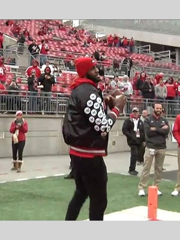 Lebron James Ohio State Buckeyes Jacket