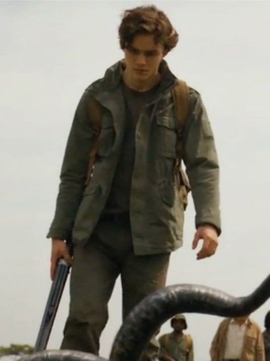 Levi Miller Kraven the Hunter 2024 Green Jacket