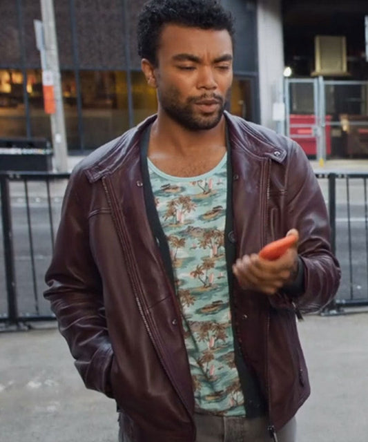 Liam Anderson True Justice Family Ties 2024 Brown Jacket