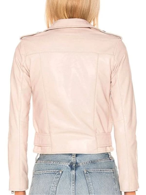 Lois Lane Superman and Lois Leather Biker Jacket