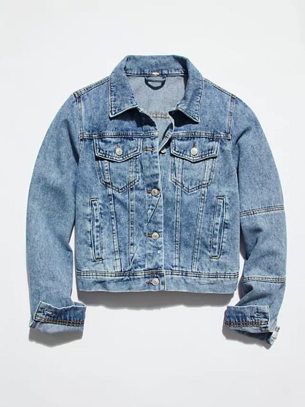Love is Blind S08 Virginia Miller Denim Jacket Blue