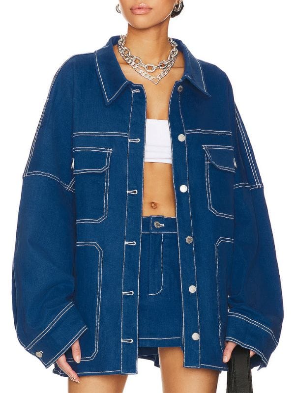 Lovie Simone Forever S01 Oversized Denim Jacket