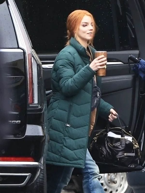 Lucky S01 Anya Taylor-Joy Puffer Coat