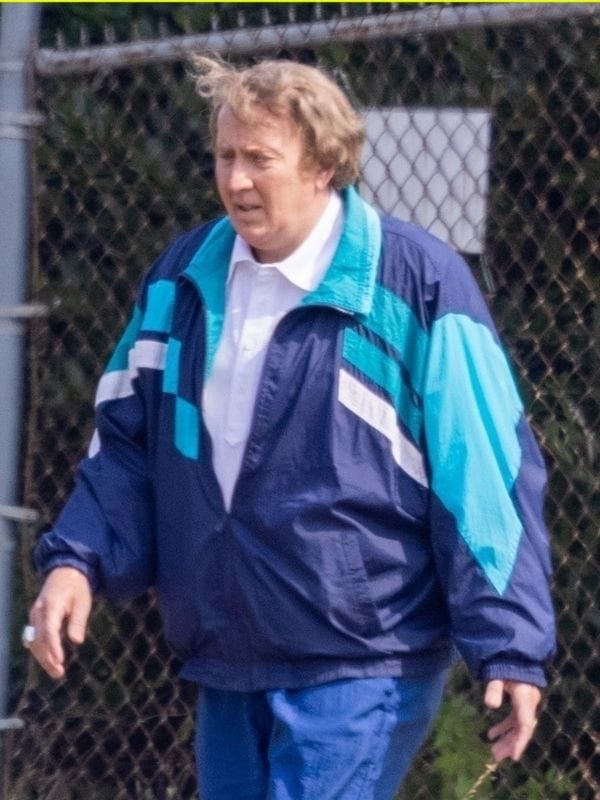Madden Nicolas Cage Blue Track Jacket