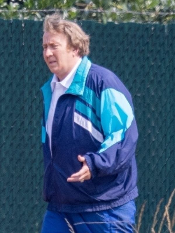 Madden Nicolas Cage Blue Track Jacket