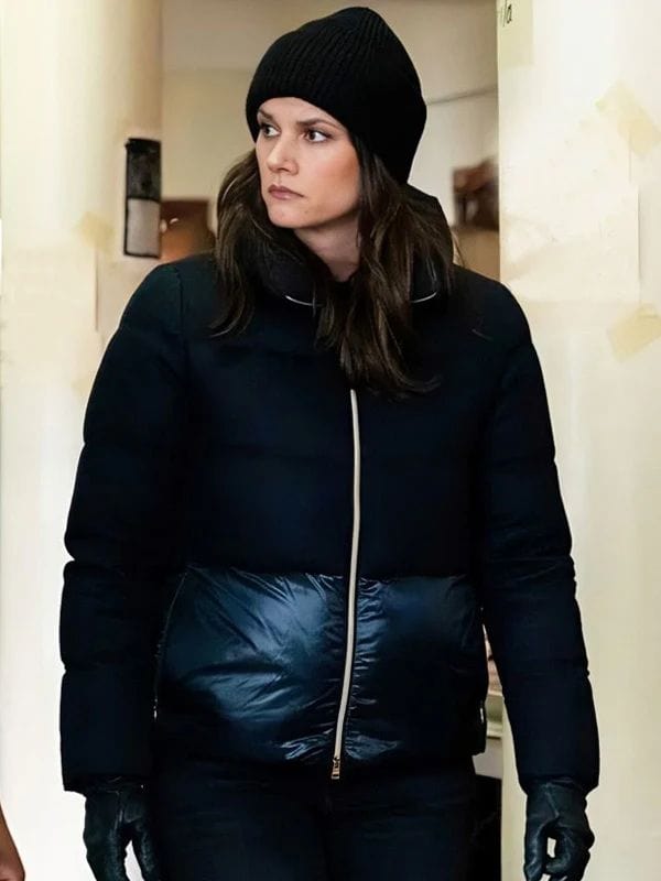 Maggie Bell FBI Black Puffer Jacket Maggie Bell FBI Black Puffer Jacket