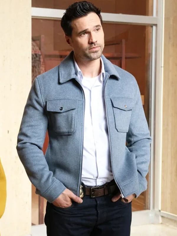 Mark Trent Found S02 Blue Jacket