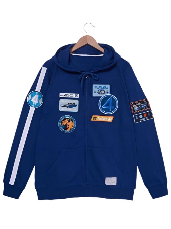 Marvel The Fantastic Four: First Steps Icon Patches Hoodie - Shop Now