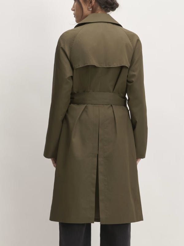 Matlock S01 Sarah Franklin Green Trench Coat