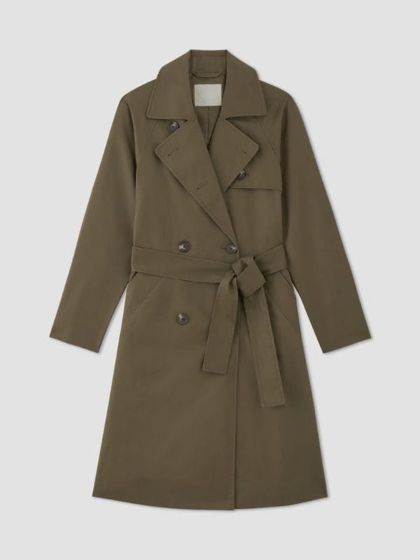 Matlock S01 Sarah Franklin Green Trench Coat