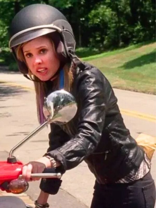 Mean Girls 2024 Meaghan Martin Leather Jacket Johanna Jo Mitchell Mean Girls Meaghan Martin Leather Jacket