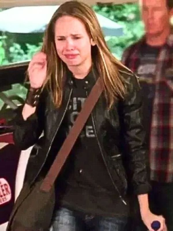 Mean Girls 2024 Meaghan Martin Leather Jacket Johanna Jo Mitchell Mean Girls Meaghan Martin Leather Jacket