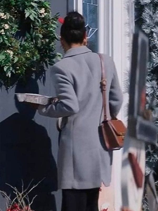 Meet Me Next Christmas Christina Milian Grey Coat