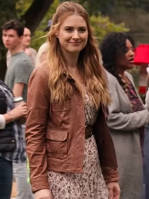 Melinda Monroe Virgin River S02 Brown Leather Jacket Melinda Monroe Virgin River S02 Brown Leather Jacket