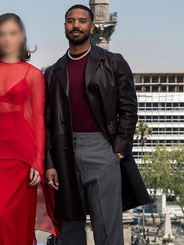 Michael B. Jordan Sinners 2025 Leather Coat