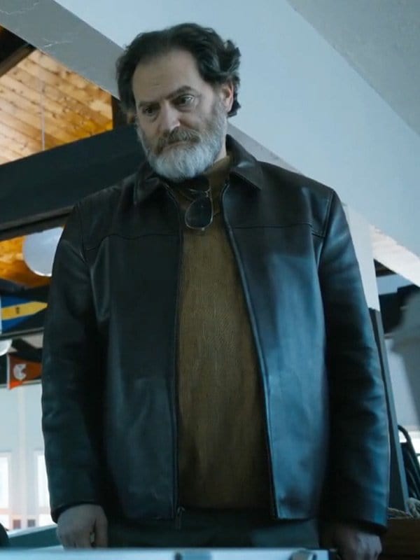 Michael Stuhlbarg The Instigators 2024 Black Jacket Michael Stuhlbarg The Instigators 2024 Black Jacket