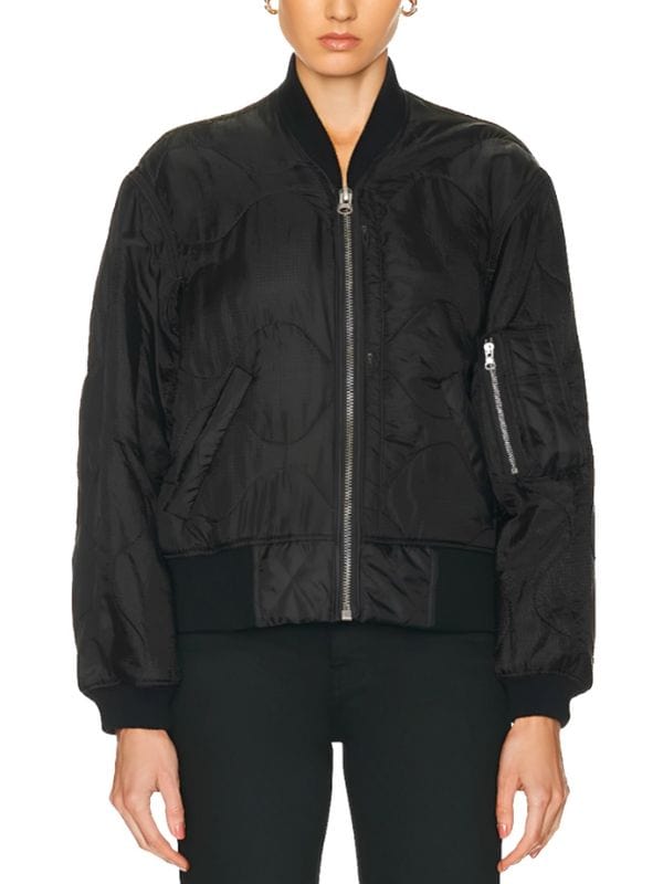 Michelle Calderon Smoke S01 Bomber Jacket