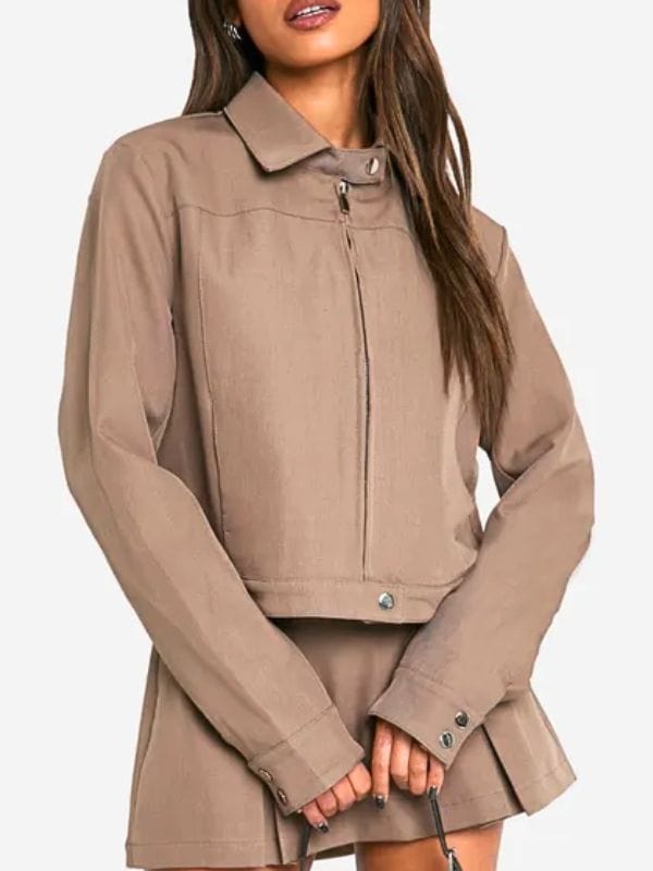 Mikayla Matthews The Secret Lives of Mormon Wives S02 Beige Jacket