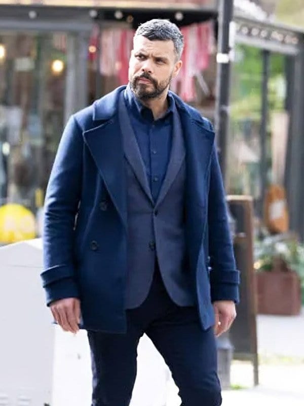 Mike McGuire Whitstable Pearl Blue Peacoat