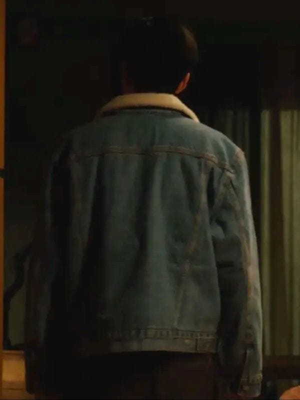Miles Robbins Control Freak 2025 Shearling Denim Jacket