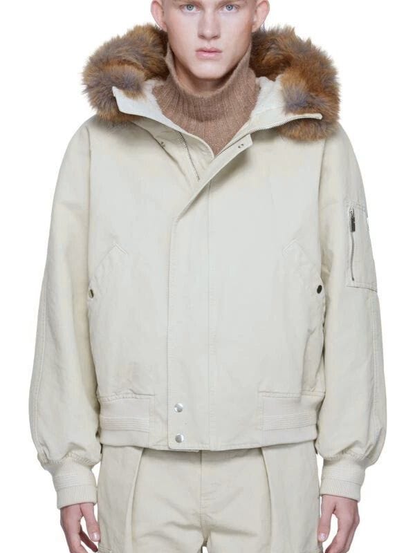 Mobland 2025 Eddie Harrigan White Jacket