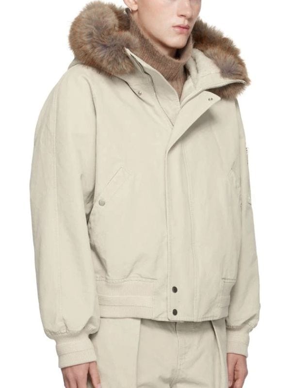 Mobland 2025 Eddie Harrigan White Jacket