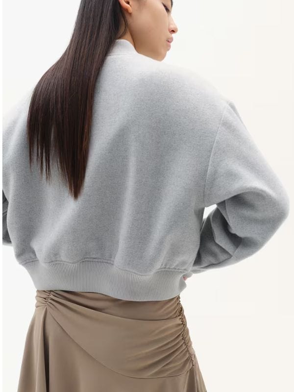 Motorheads S01 Alicia Whitaker Grey Bomber Jacket