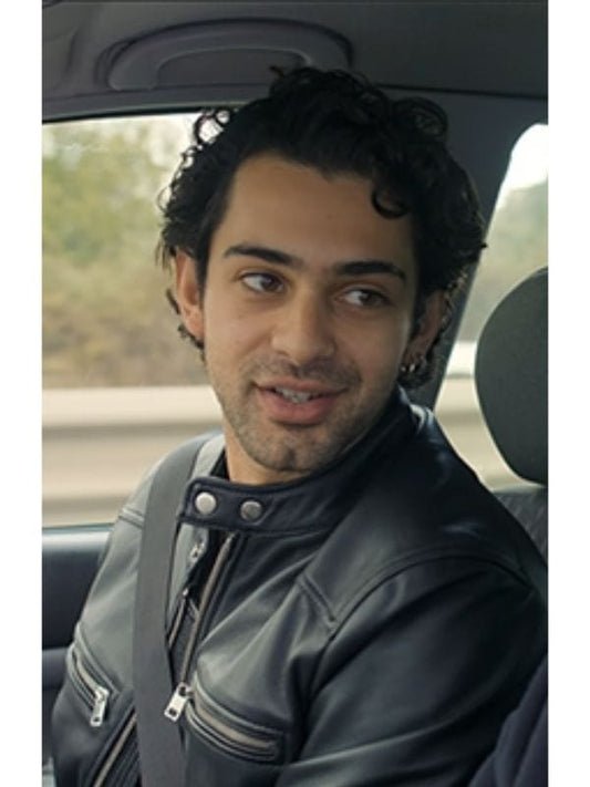 My Family S01 Valerio Black Leather Jacket