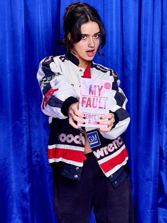 My Fault London 2025 Asha Banks Bomber Jacket Multicolor