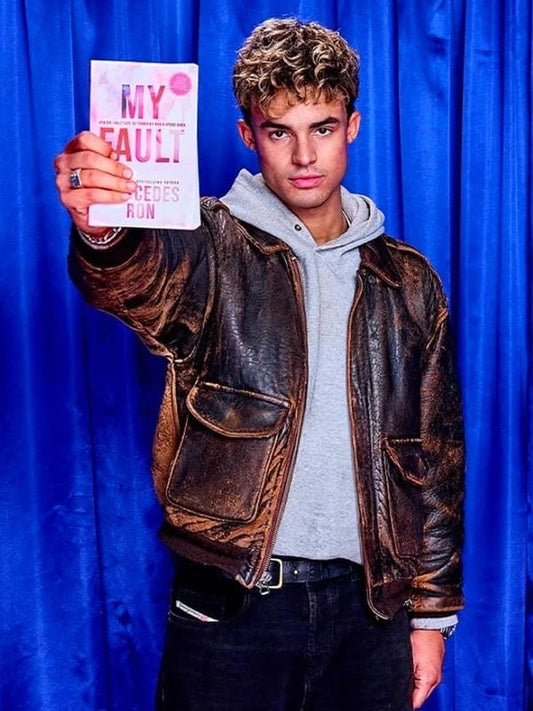 My Fault London 2025 Matthew Broome Jacket Brown