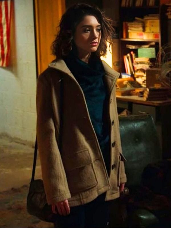 Nancy Wheeler Stranger Things S03 Wool Coat