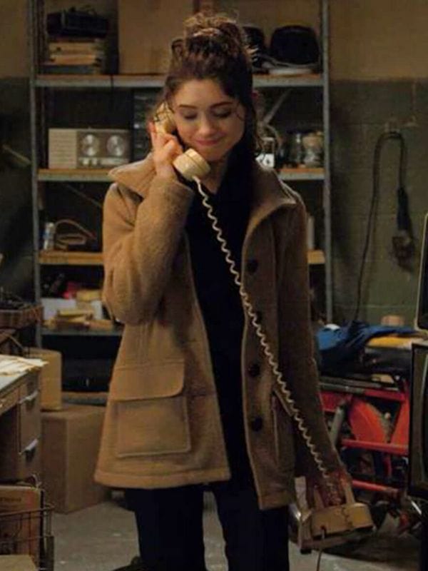 Nancy Wheeler Stranger Things S03 Wool Coat