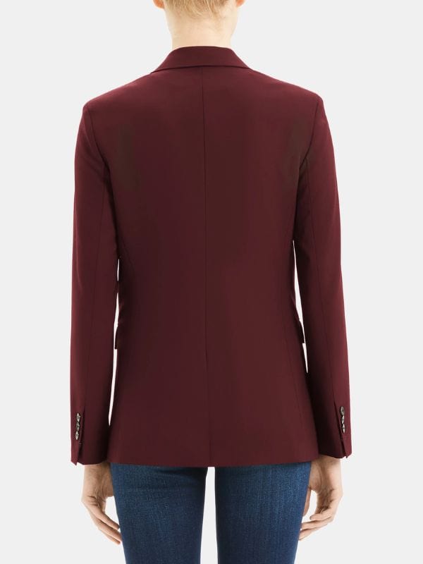 Katrina Law NCIS S20 Jessica Knight Burgundy Blazer