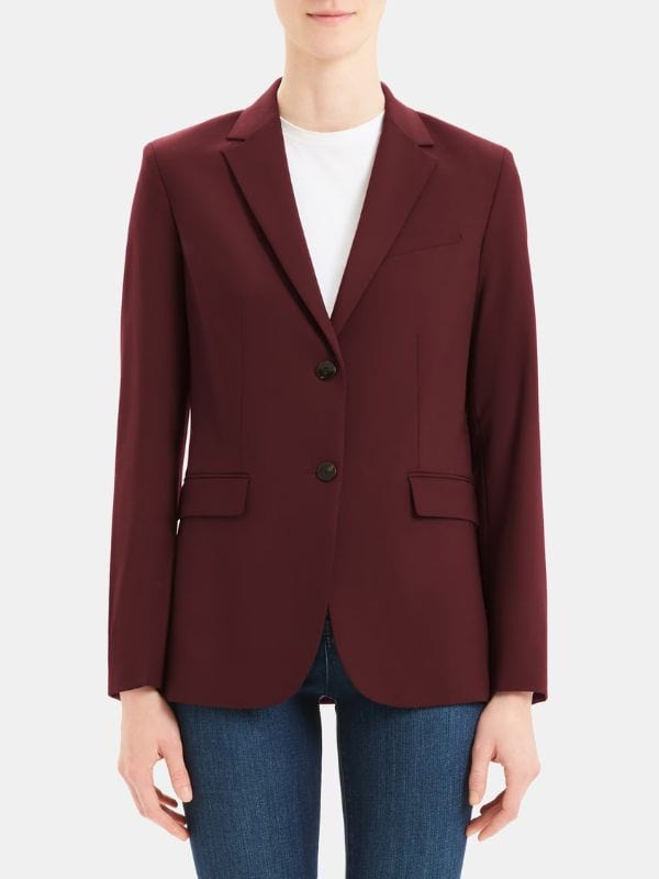 Katrina Law NCIS S20 Jessica Knight Burgundy Blazer