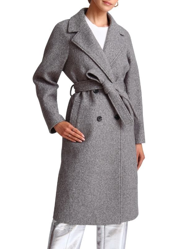 NCIS S21 Jessica Knight Grey Trench Coat NCIS S21 Jessica Knight Grey Trench Coat