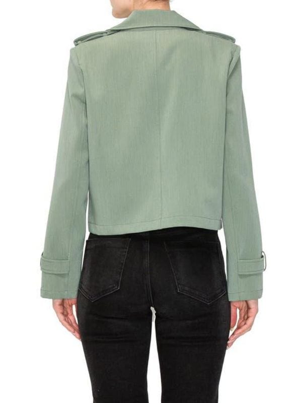 Diona Reasonover NCIS S21 Kasie Hines Green Jacket