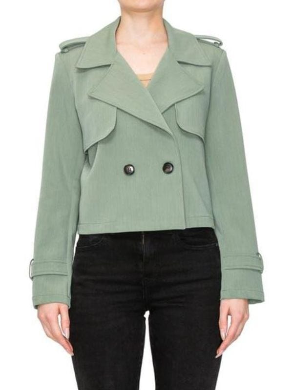 Diona Reasonover NCIS S21 Kasie Hines Green Jacket