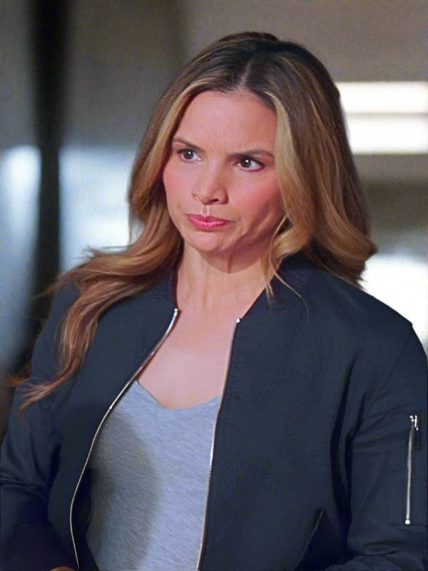 Katrina Law NCIS S22 Jessica Knight Bomber Jacket