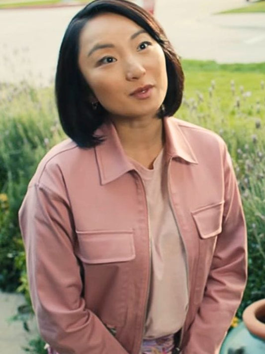 No Good Deed S01 Sarah Weber Pink Jacket