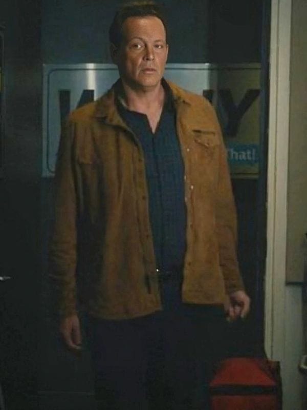 Nonnas 2025 Vince Vaughn Brown Jacket