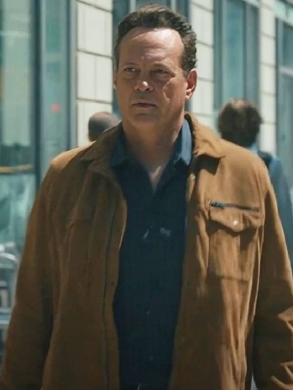 Nonnas 2025 Vince Vaughn Brown Jacket