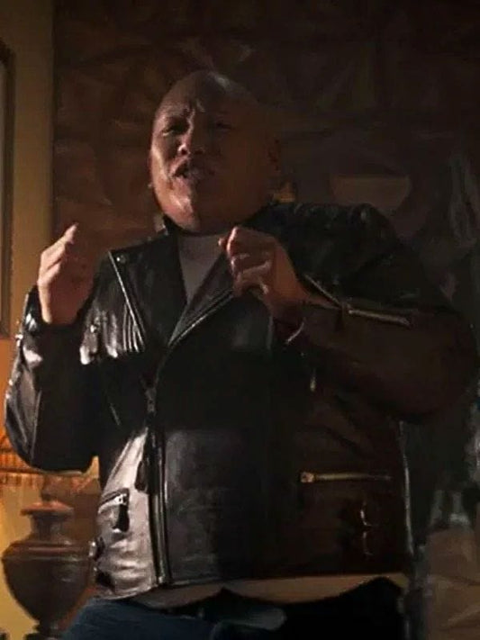 Novocaine 2025 Jacob Batalon Black Leather Jacket