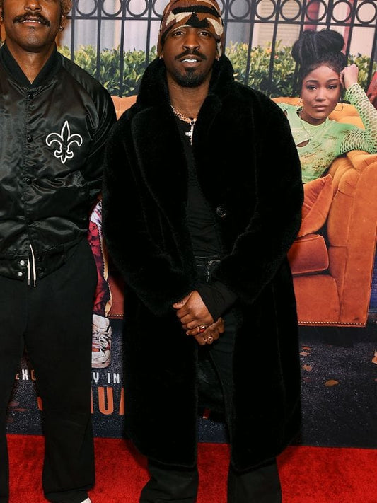 One of them Days Premiere Elijah Kelley Fur Coat