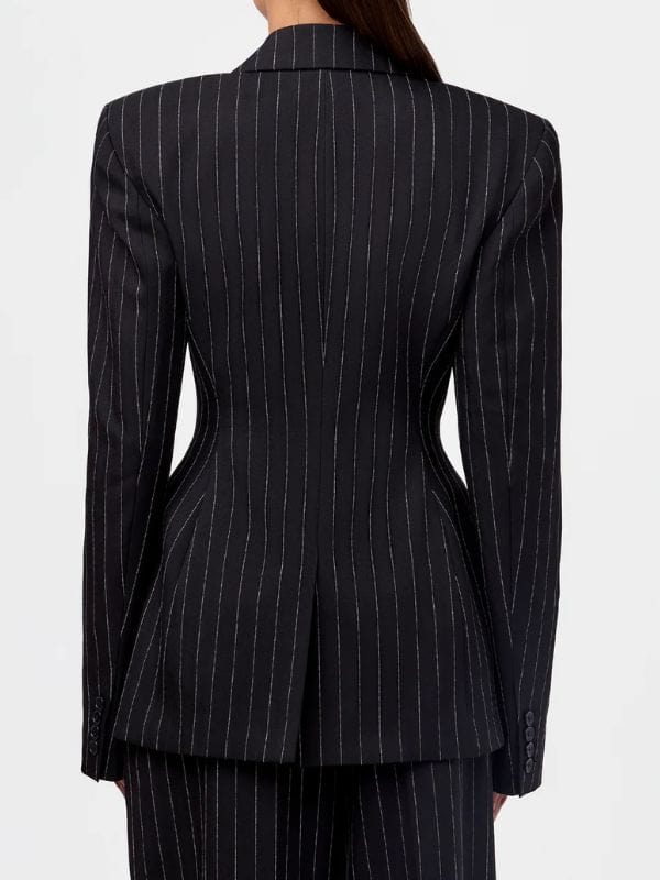 Only Murders in the Building S05 Mabel Mora Pinstriped Blazer