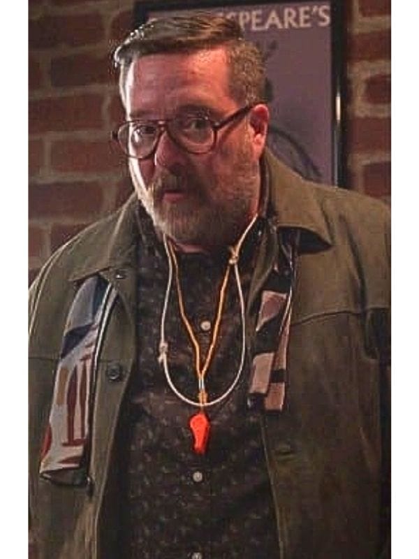Only Murders In The Building S03 Howard Morris Green Suede Jacket Only Murders In The Building S03 Howard Morris Green Suede Jacket