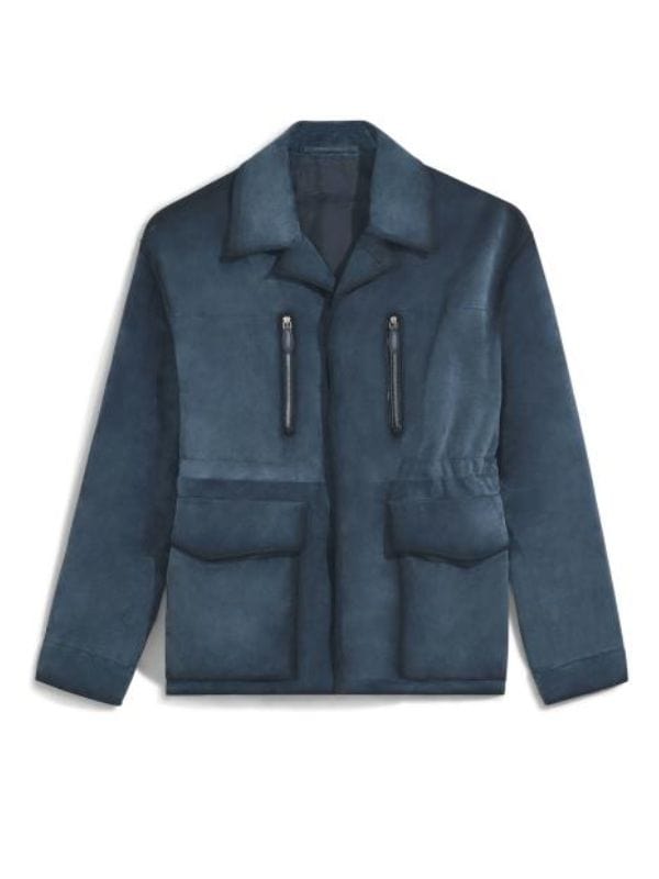 Our Movie S01 Namgoong Min Blue Suede Jacket